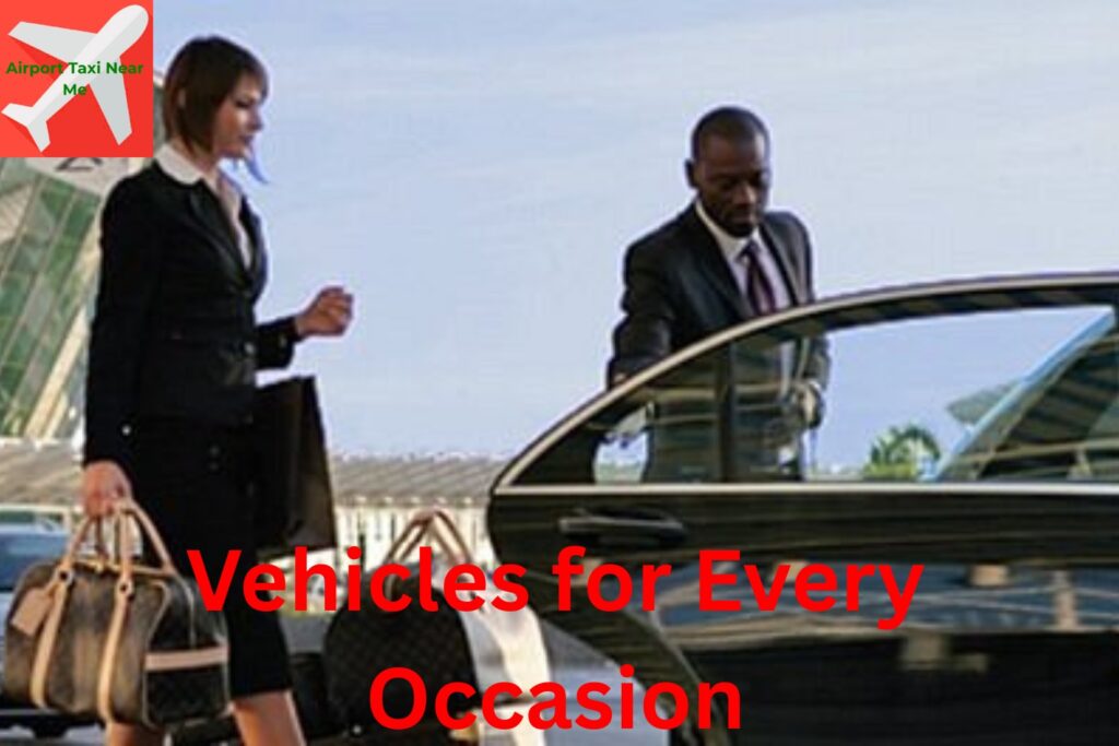 A lineup of luxury vehicles, shuttles, and party buses for all types of events