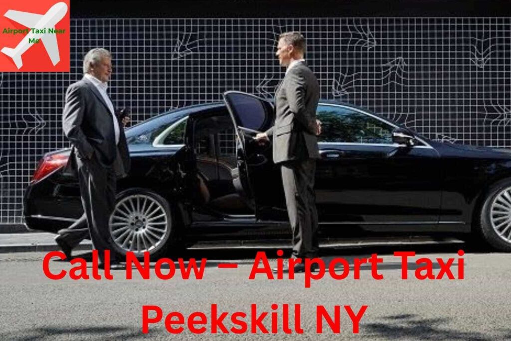 Customer calling Peekskill airport taxi service for pickup.