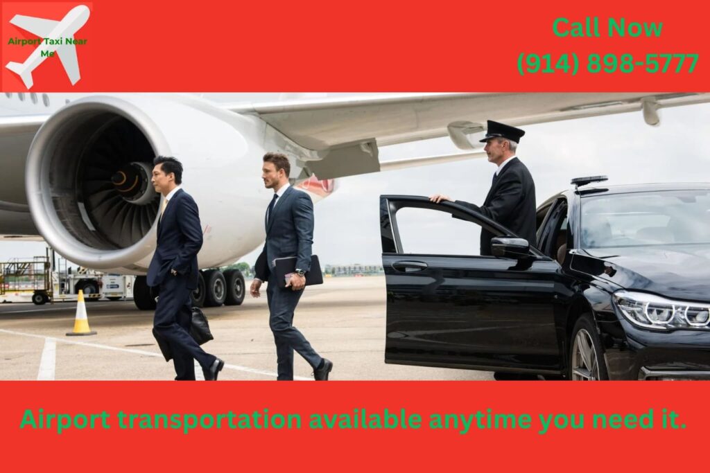 Airport car service vehicle operating day and night in Peekskill NY