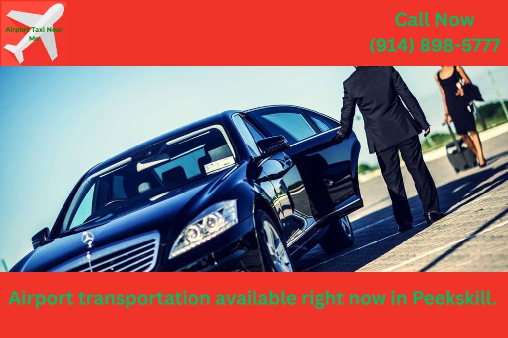 Airport car service vehicle ready for immediate pickup in Peekskill NY