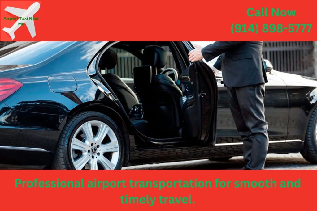 Professional airport car service vehicle in Peekskill NY