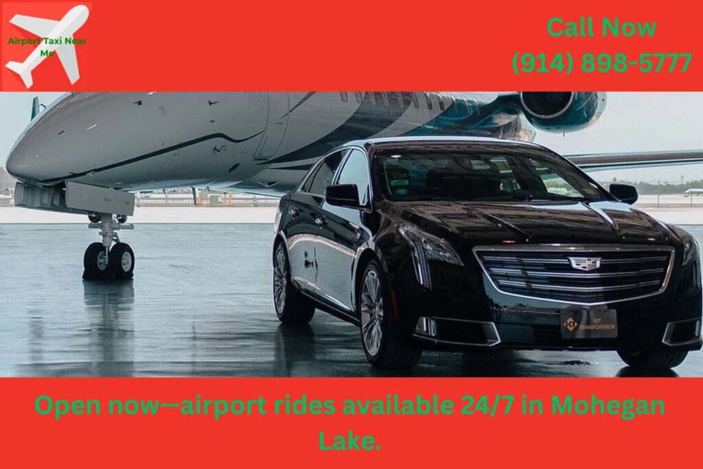 Airport car service open now Mohegan Lake NY at night