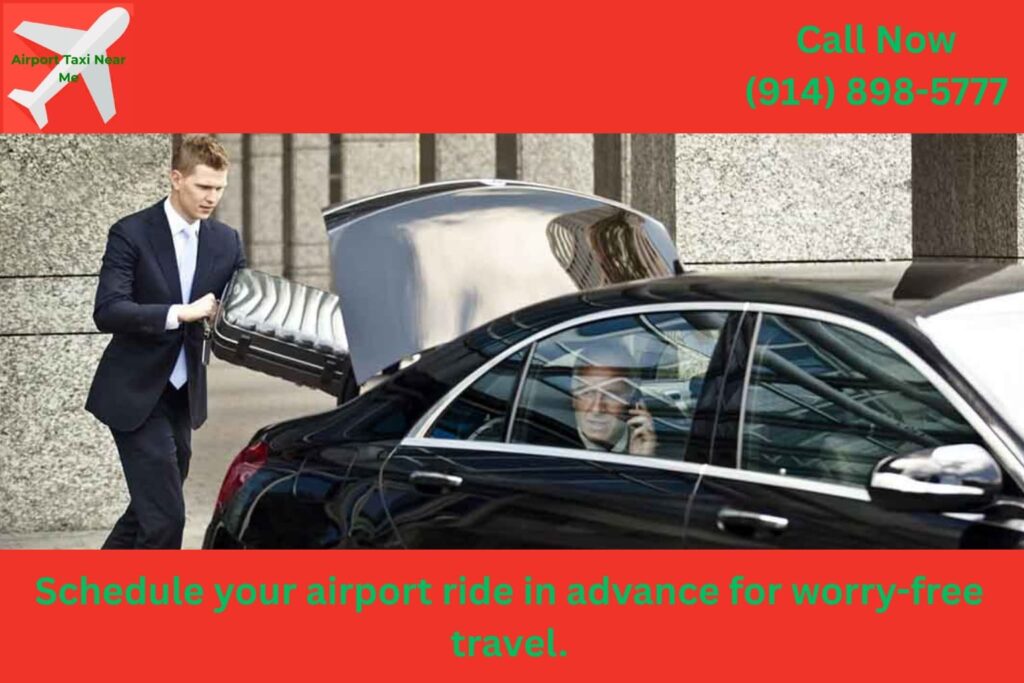Appointment for airport car service Rye Brook NY